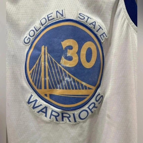 Golden State Warriors  Steph Curry Adidas NBA Basketball Jersey - Picture 4 of 9